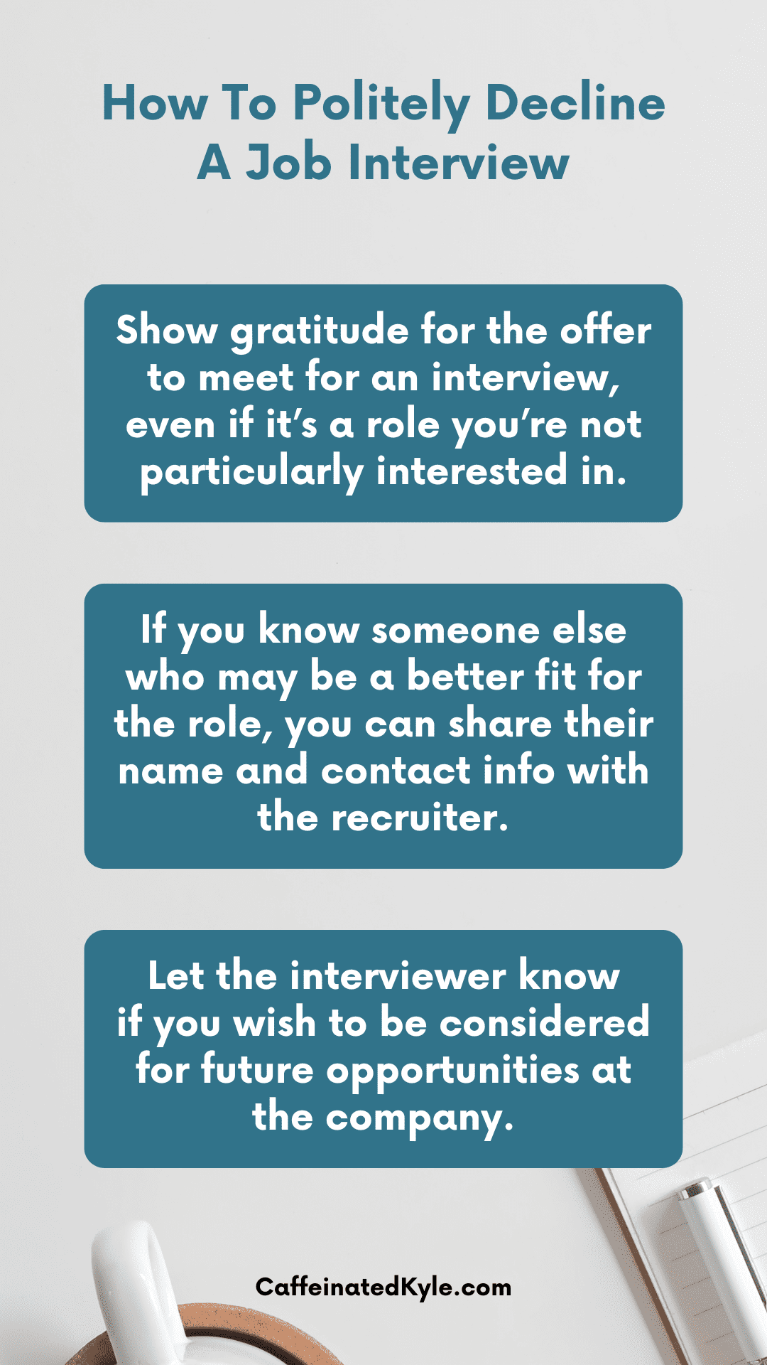 How To Politely Decline A Job Interview (With Example 