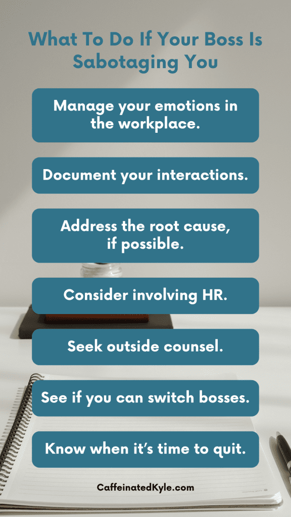 7 Signs Your Boss Is Sabotaging You (And How To Address It ...