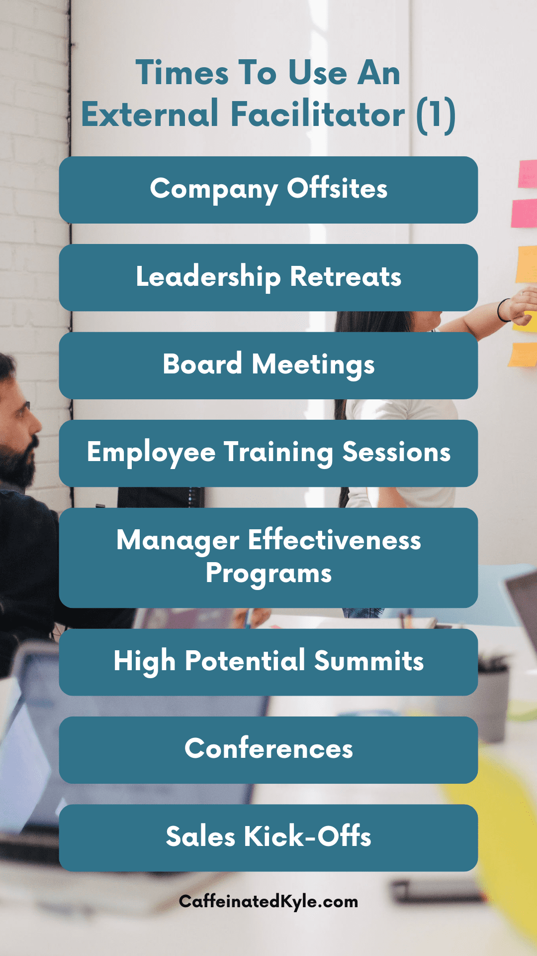 Times To Use An External Facilitator 1