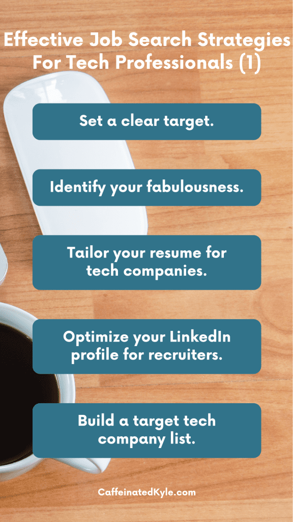 10 Proven Job Search Strategies For Tech Professionals ...