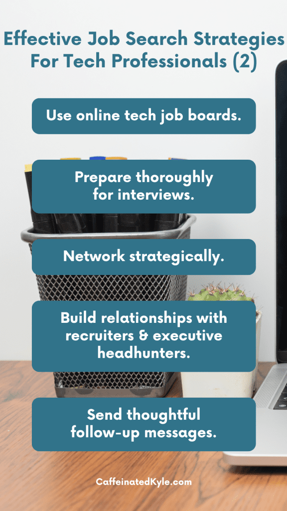 10 Proven Job Search Strategies For Tech Professionals ...